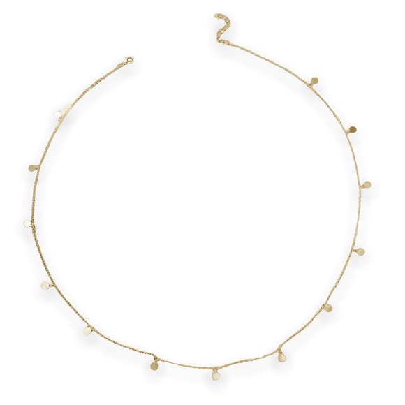 New Gold Flat Disc Decorated Waist Belly Chain - Picture 6 of 16